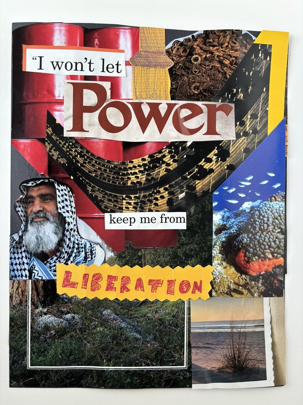 I won't let power keep me from liberation